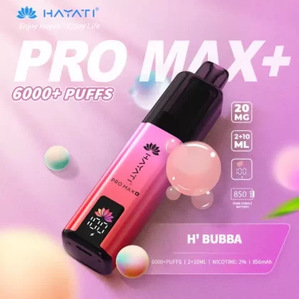 Hayati Pro Max Plus 6000 H Bubba Pod Kit | 20mg