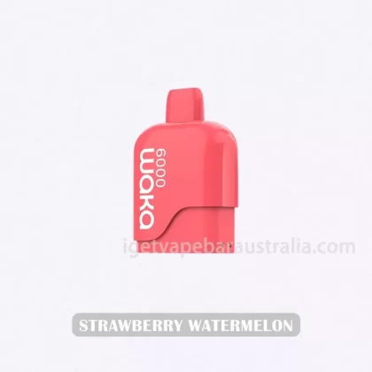 WAKA Somatch Pod 6000 Strawberry Watermelon – A sweet and refreshing mix of strawberry and watermelon