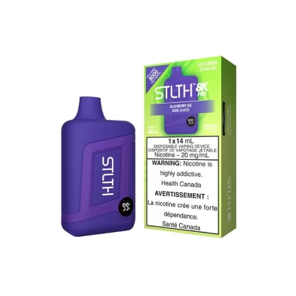 STLTH 8K Pro Disposable - Blackberry Ice (ON)