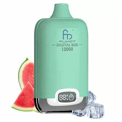 Watermelon Ice Fumot 12000 Puff RandM Digital Box Disposable Vape