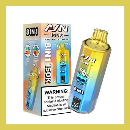 AIVONO AIM AVN 150K Puffs Rechargeable Disposable Vape Wholesale 58ml E-liquid LED Display