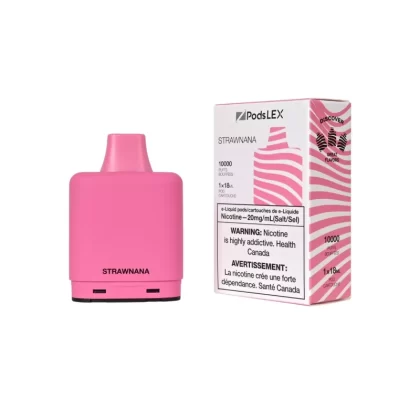 ZPODS LEX Pod System - 10K Puff Vape Pods - Strawnana
