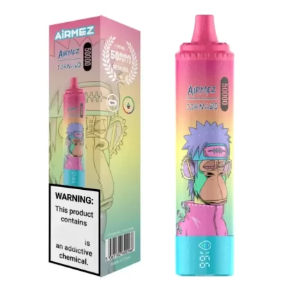 Airmez 50k Puffs Tornado 50000 Disposable Vape Wholesale Price Update from Airmez 25000 Puff 25k