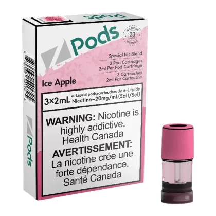 Z POD 2% 3 X 2ML – ICE APPLE