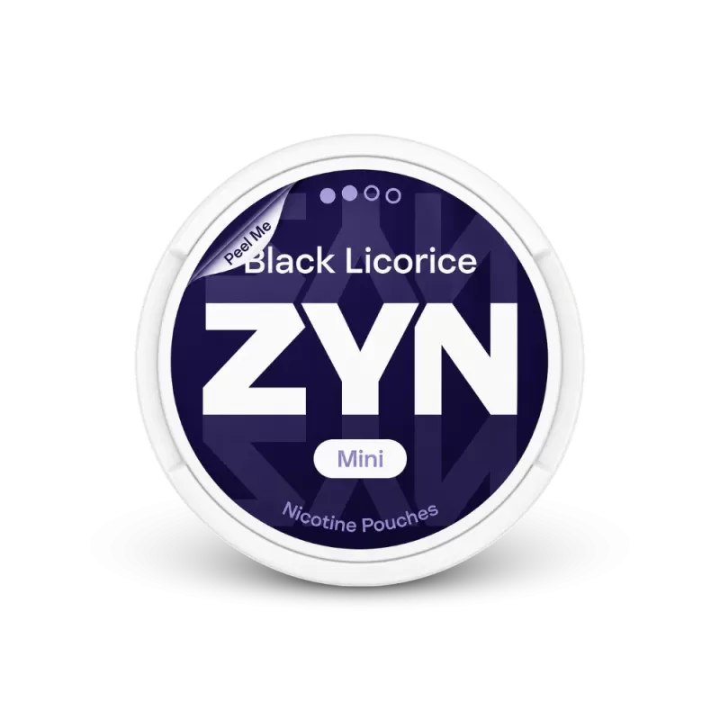 ZYN nikotinové sáčky Black Licorice Mini 3 mg