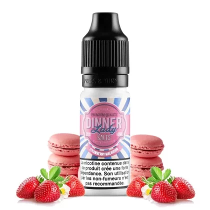 سالت ماکارون توت فرنگی دینرلیدی DINNER LADY STRAWBERRY MACAROON