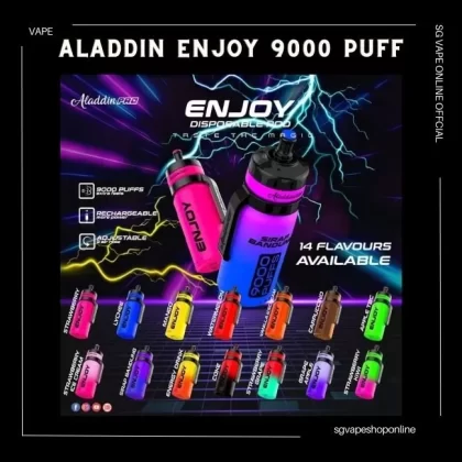 Aladdin Pro Enjoy 9000 Puff Vape