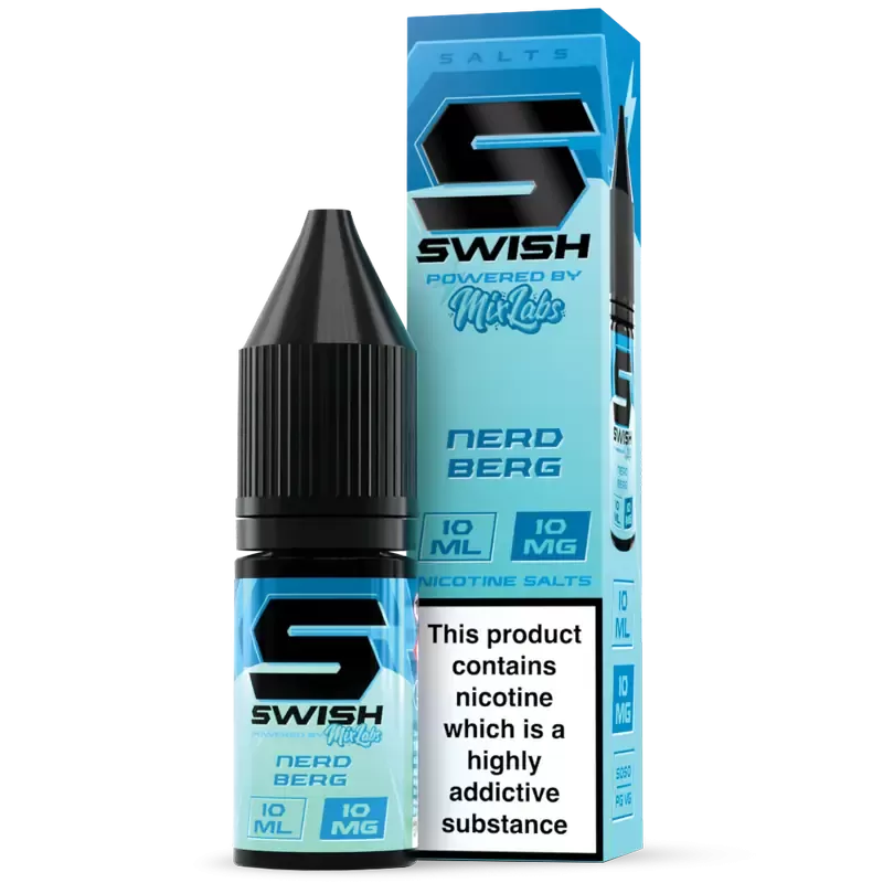 Swish X Mix Labs Nerd Berg 10ml Nic Salt