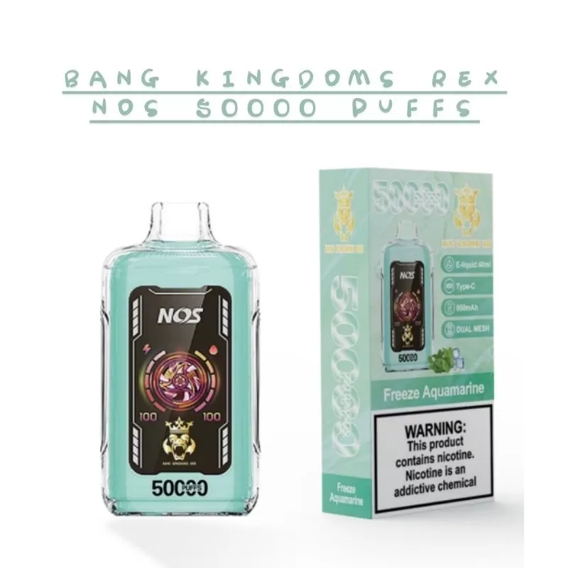Wholesale Price Bang Kingdoms Rex NOS 50000 Puffs Vapes Device
