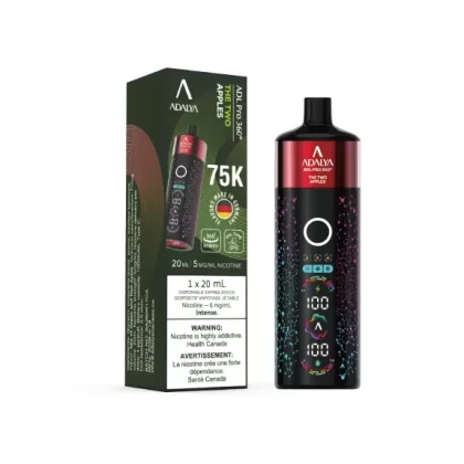 Adalya Pro 360 75K Disposable Shisha Vape - The Two Apple