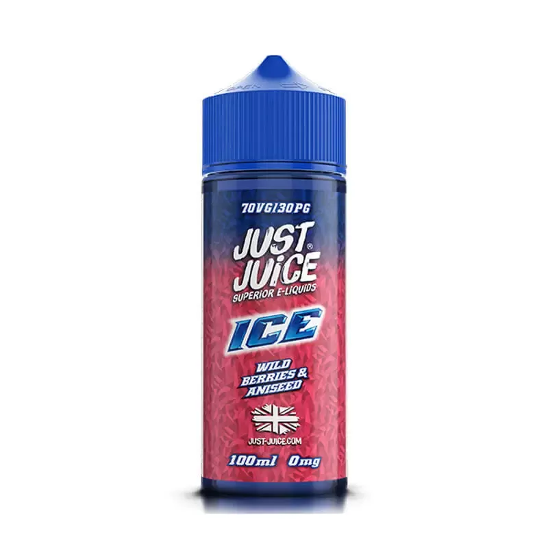 Wild Berries & Aniseed 100ml E-Liquid Shortfill by Just Juice Ice
