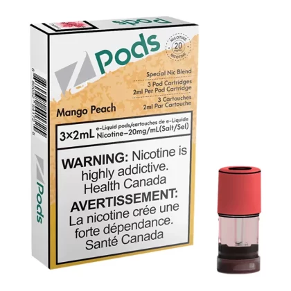 Z POD 2% 3 X 2ML – MANGO PEACH
