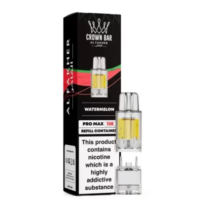 Al Fakher Crown Bar Pro Max 12K Prefilled Pod Watermelon