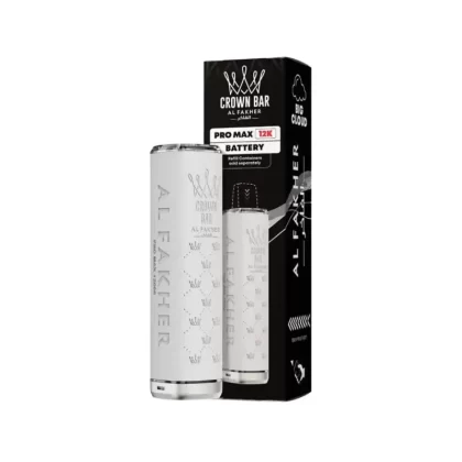 Al Fakher Crown Bar Pro Max 12K Prefilled Pod Kit White
