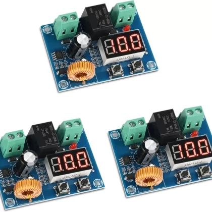 3Pcs Low Voltage Disconnect Module XH-M609 12-36V Battery Low Voltage Cutoff Protection Module Over-Discharge Protector for Solar Panel Lead Acid Lithium Battery