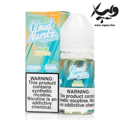 سالت انبه آلوئه ورا یخ کلود نوردز Cloud Nurdz Aloe Mango ICE