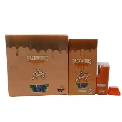 1000MG Packwoods x runtz Empty Disposable Vape for Thick Oil shipping