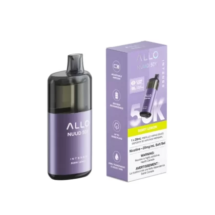 Allo Nuud 50K Berry Lemon – 50,000 Puffs | 20mL