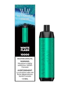 White Flash - AL FAKHER Crown Bar Disposable Vape 10k