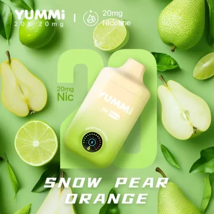 YUMMI 20K (20000) Disposable Vape - Snow Pear Orange