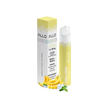 ALLO Ultra 2500 Disposable Vape - Banana Ice