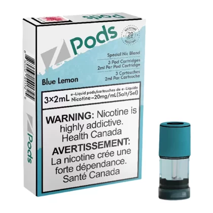 Z POD 2% 3 X 2ML – BLUE LEMON