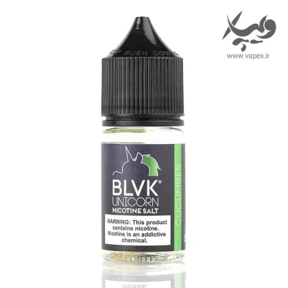 سالت نیکوتین خیار بی ال وی کی BLVK Cucumber