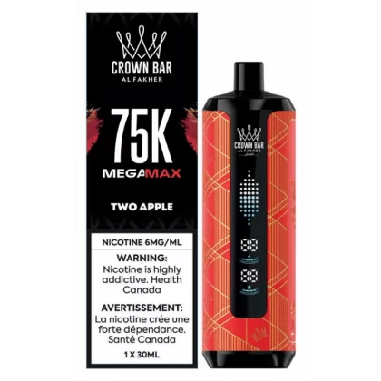 AL FAKHER CROWN BAR 75K Two Apple
