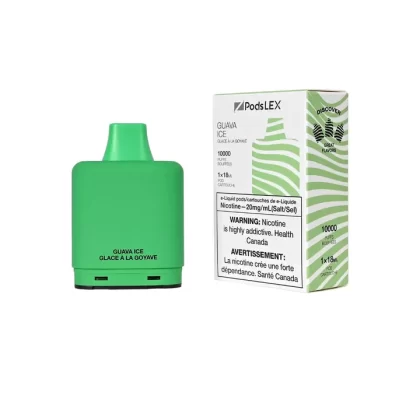 ZPOD LEX Pod System - 10K Puff Vape Pods - Guava Ice