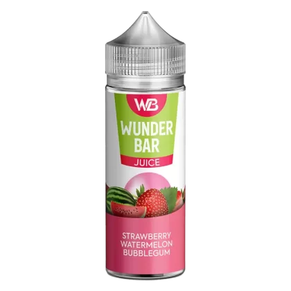 Wunder Bar Strawberry Watermelon Bubblegum 100ml Shortfill E-Liquid
