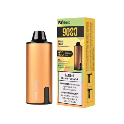 ZBEST 9000 DISPOSABLE VAPE - BANANA