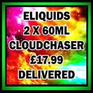 60ML Rainbowvapes E-Liquid (80VG 20PG) (2X60ML)