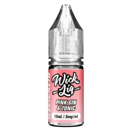 Wick Liquor Bar Salts Pink Gin Tonic Nic Salt