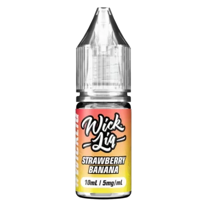 Wick Liquor Bar Salts Strawberry Banana Nic Salt