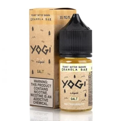 Yogi Salts Apple Cinnamon Granola Bar 30ml E-Option | Crisp Apple & Spicy Cinnamon Granola Blend