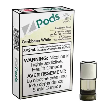Z POD 2% 3 X 2ML – CARABBIEAN WHITE