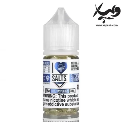 سالت نیکوتین آی لاو سالتز بلوبری I Love Saltz Blue Raspberry Salt