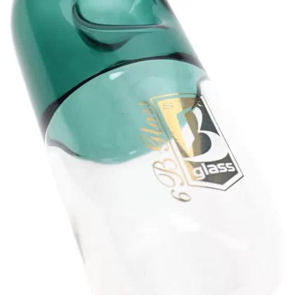 6B Glass Pill Steamroller Pipe – 5′′ – Assorted Colors