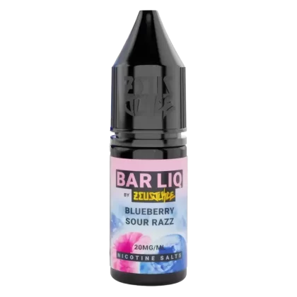 Zeus Juice Bar Liq Blueberry Sour Razz Nic Salt