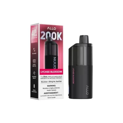 Allo Nuud 200k Lychee Blossom 20mg - 30ml disposable (Provincial)