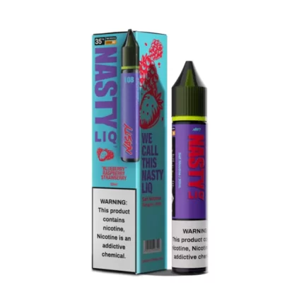 سالت نستی بلوبری تمشک توت فرنگی NASTY BLUEBERRY RASPBERRY STRAWBERRY