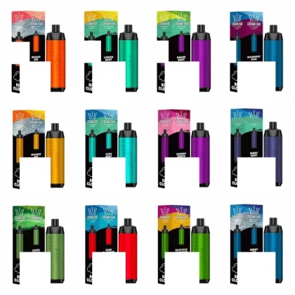 AL Fakher Crown Bar Big Cloud Rechargeable Disposable Vape Wholesale 8000 Puffs Compact Reliable Design