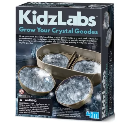4M Kidz Labs Grow Your Crystal Geodes ชุดของเล่นคริสตัล