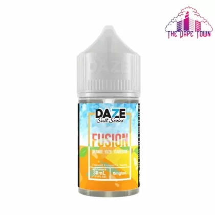 7 Daze Fusion Orange Yuzu Tangerine iced nice Salt - 30ml