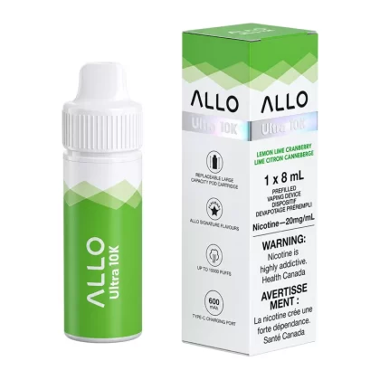 Allo Ultra 10K – Lemon Lime Cranberry 6CT