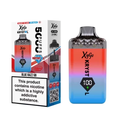 Xygo Krystal 5000 Prefilled Pod Kit Blue Razz GB