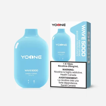 Yoone wave 5000 Energy Drink 20mg/mL disposable(Provincial)