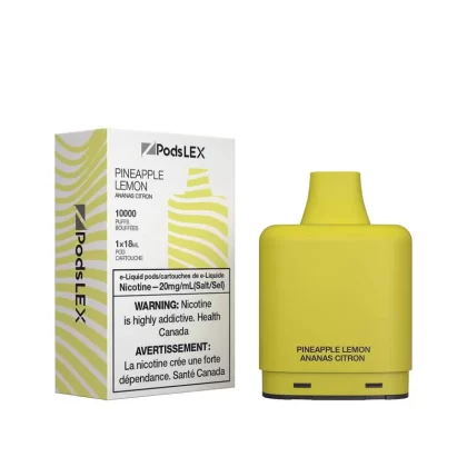 Z Pods LEX Pineapple Lemon Disposable Vape Pod