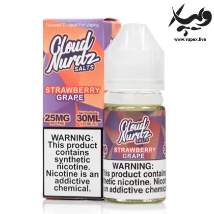 سالت کلود نوردز انگور توت فرنگی Cloud Nurdz Grape Strawberry