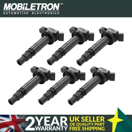 6 Pack of Mobiletron CT-38 Ignition Coil for Toyota Land Cruiser Prado